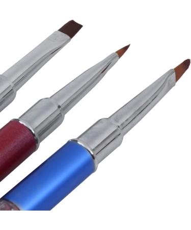 RETYLY 3Pcs/Set Nail Art Acrylic Rhinestone Brush Lines Pattern Drawing Pen Manicure Tool 03 - Buy Online on GoSupps.com