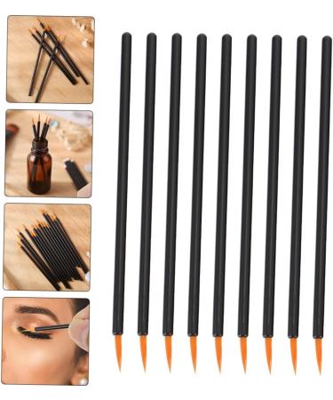 NOLITOY 200 Pcs Disposable Eyeliner Brush Tools Practical Eyeliner Woman With Hat Applicator 9x6.5cmx2pcs Blackx2pcs - Buy Online on GoSupps.com