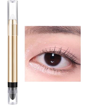 Eye Makeup Eye Shadow Glitter Crayon with Sponge Makeup Head Makeup Pencil Long Lasting Eye Shadow Stick Makeup Tool for Home Travel 01 - Buy Online on GoSupps.com