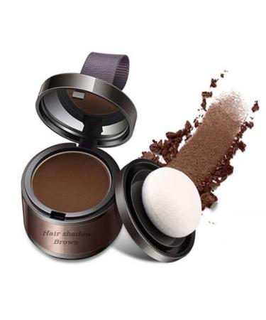 Hairline Powder Instantly Hairline Shadow Powder Quick Cover Grey Hair Root Concealer Eyebrows & Beard Line Thin Hair Root Dye Touch Up Windproof&Sweatproof Hairline Powder for Women and Men(Brown) - Buy Online on GoSupps.com