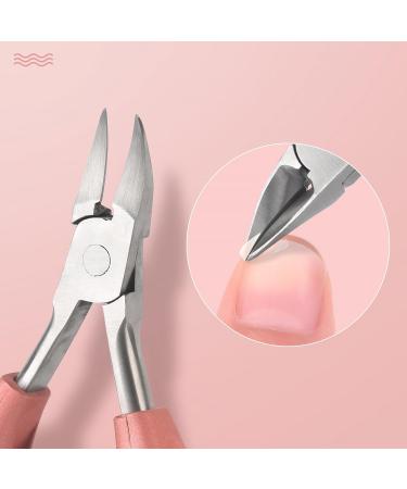 KADS Toenail Clippers Professional Thick & Ingrown Toe Nail Clippers for Men & Seniors Pedicure Clippers Toenail Cutters Super Sharp Curved Blade Grooming Tool - Buy Online on GoSupps.com