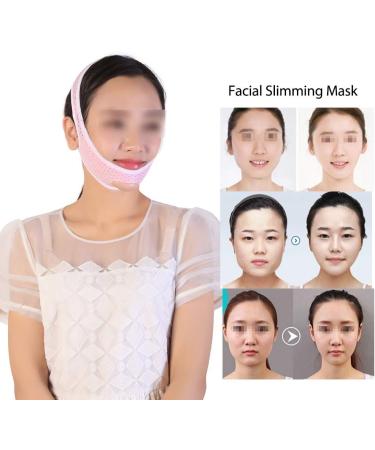 Facial Slimming Face Pack Thin Chin Support Wrap Double Chin Remover Anti Aging Wrinkle Strap V Line Face Pack Neck Compression Double Chin Strap Weight Loss Belts(M) - Buy Online on GoSupps.com