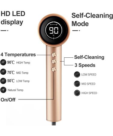 Buy 1600W High Speed Ionic Hair Dryer - Fast Drying Low Noise 4 Temps & 3 Speeds Worldwide Shipping - Buy Online on GoSupps.com