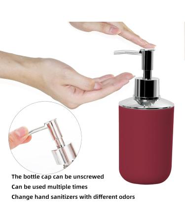 Hosoncovy 4-Piece Bathroom Accessory Set Red Soap Dispenser Bath Cup Soap Dish Toothbrush Holder International Shipping Available - Buy Online on GoSupps.com