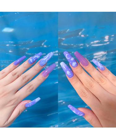 3D Self-Adhesive Flower Nail Art Sticker Decals - Fashionable White Floral Design for Manicure and Toenails - 3 Sheets - Buy Online on GoSupps.com