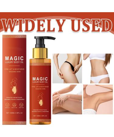 Teegxddy Magic Luxury Body Oil Glow Remedy Oil 2 pieces suitable for firming and hydrating the skin lifts sagging skin Magic Body Oil for all skin types - Buy Online on GoSupps.com