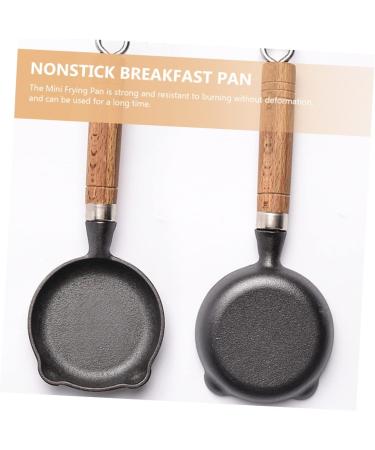DELURA 1 Set Round Griddle Cookware Egg Frying Pan Mini Egg Pan Mini Pan Steak Frying Pan Pan Breakfast Pan Cooking Utensils Mini Egg Frying Pan Kitchen Supply - Buy Online on GoSupps.com