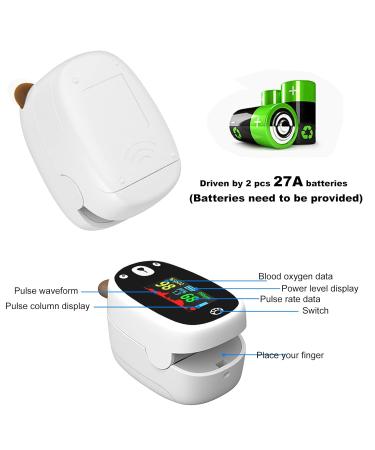 Buy Kyaoayo Pulse Oximeter for Children & Babies | Accurate Blood Oxygen Monitoring & Pulse Tracking - Buy Online on GoSupps.com