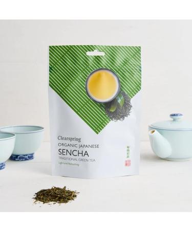 Clearspring Organic Japanese Loose Leaf Tea (Sencha) - (Pack of 6) - Buy Online on GoSupps.com