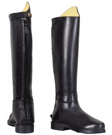 TuffRider Children's Baroque Dress Boots, Black, 12 Regular Wide