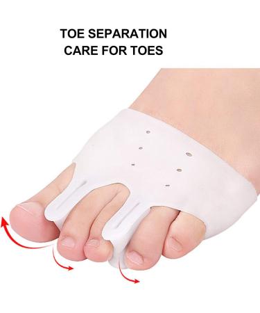 5 Pairs SEB Forefoot & Midfoot Cushions | Pressure Relief Toe Separators for Men & Women | Bunion Corrector & Sole Protection - Buy Online on GoSupps.com