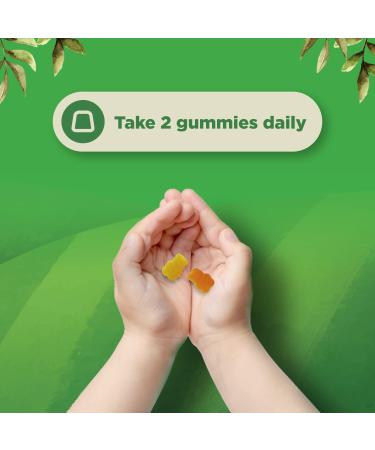 Plant Based Kids Multivitamin Gummies - Immunity Support with Vitamins A, C, D3, E, B, Zinc - 180ct - Buy Online on GoSupps.com