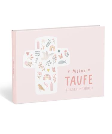 mintkind Baptism Book "My Baptism" I Baptism Gifts for Boys & Girls | Godchild Gift for Baptism Baptism Book I Memory Book for Baptism | Godmother Gift for Boy & Girl I Flower Design without Sticker Set Flower - Buy Online on GoSupps.com