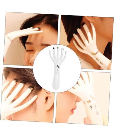 FRCOLOR White ABS Massage Comb - Multifunctional Shampoo Tool for Scalp & Hair Care | International Shipping Available - Buy Online on GoSupps.com
