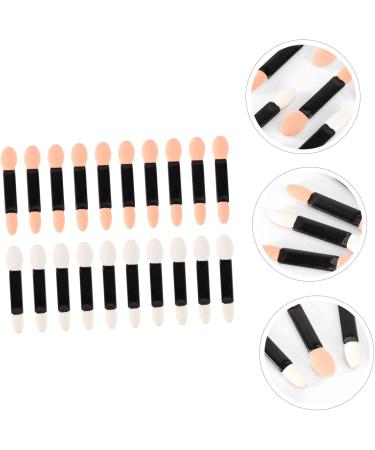 Baluue 60 Pcs Brush Eyeshadow Double Head Eyeshadow Brushes Eye Shadow Sponge Applicator - Buy Online on GoSupps.com