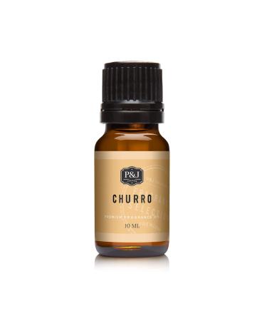P&J Trading - Churro Scented Oil 10ml - Fragrance Oil for Candle Making Soap Making Diffuser Oil