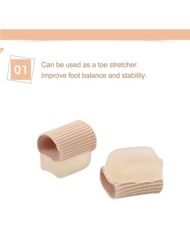 Comfortable Gel Toe Separators and Dividers for Bunions - Multi-Purpose and Easy to Use - Buy Online on GoSupps.com