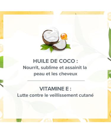 EVOLUDERM - Organic Virgin Coconut Oil - Vegetable Oil - Face Body Hair - 100 ml - 100% Natural Origin - Vegan - Made in France - Buy Online on GoSupps.com