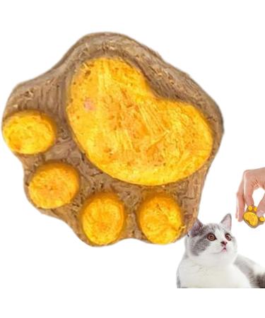 Natural Cat Treats - Cat Paw Biscuits Cat Treat | Healthy Cat Treats Paw Shape Cat Food Treats Cat Biscuits Dry Cat Treats Natural Training Biscuits Treats - Buy Online on GoSupps.com