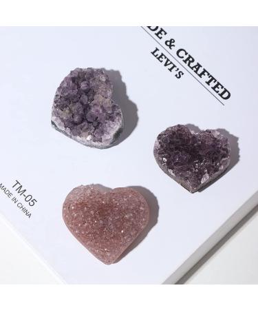 1pc Natural Cluster Grey Amethyst Heart Reiky Gem Quartz Decorate DIY Jewelry Parts Can be Used for (Color : Amethyst Cluster Size : 1pc) Obelisk 1pc Amethyst Cluster - Buy Online on GoSupps.com