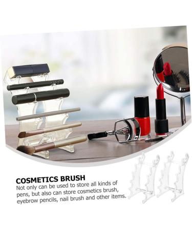 Mikinona 4pcs Arc Pen Holder Acrylic Eyeliner Holder Eyeliner Display Rack Lipstick Organizer Simple Cosmetic - Buy Online on GoSupps.com