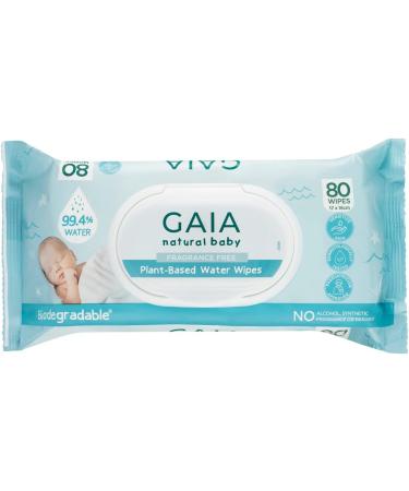 Gaia Natural Baby Water Wipes Gentle Care for Your Little One Gaia Natural Baby Water Wipes Your Choice for Pure Plastic-Free Sensitive Baby Care - Buy Online on GoSupps.com