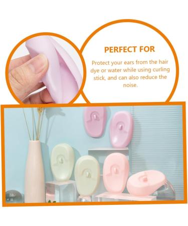 OATIPHO Silicone Ear Covers 3 Pairs Protector Silica Gel Hair Silicone Hair Dyeing Earmuffs - Buy Online on GoSupps.com