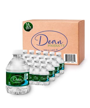 Spring Water Bottles 24 Pack - Bottled Spring Water - Spring Water - Small Bottles Of Water - Mini Water Bottles 24 Pack - 8 oz Bottled Water - Bulk Small Water Bottles - Dean Products