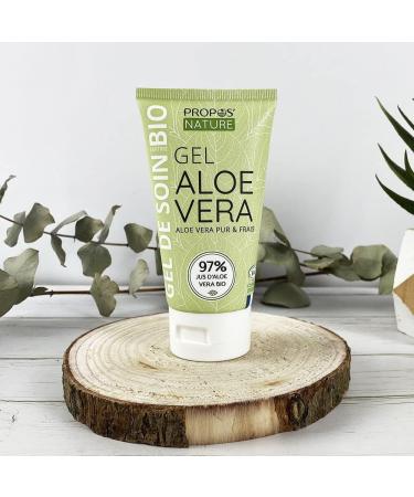 Organic Aloe Vera Gel - 97% Fresh Aloe Vera Juice - Cosmetics - 100 ml Propos'Nature - Buy Online on GoSupps.com