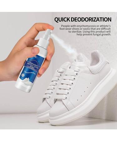 Shoe & Shock Antibacterial Deodorant Spray Foot Odor Eliminator Shoe Deodorizer Muti-Purpose Foot Odor Control Odor Eaters for Shoes Sneakers Boots Sandals (2 Pcs) - Buy Online on GoSupps.com