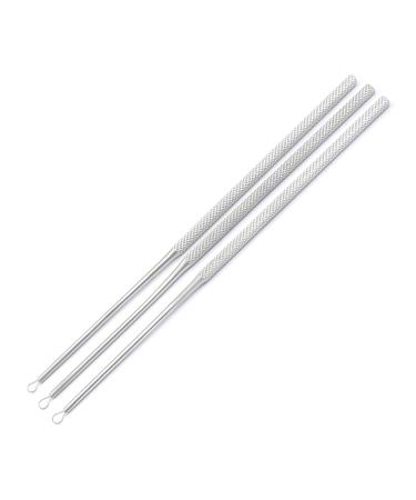 AAProTools Set of 3 Medic Ear Cleaner Ear Wax Removal Kit Cleaning Ear Pick Curette Remover Loops ENT Tools