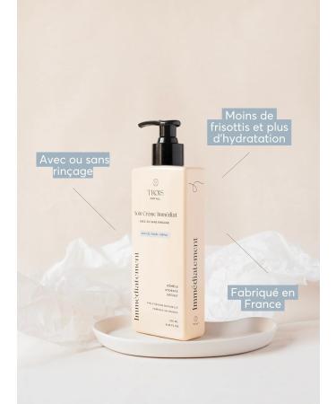 Trois For All - Immediate Cream Care - All-in-1 with and without rinsing - Detangles hydrates & defines - Buy Online on GoSupps.com