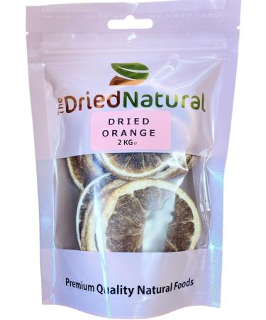Dried Orange Slices 1 KG for Cocktails Drinks Natural Food - The Dried Natural - Buy Online on GoSupps.com