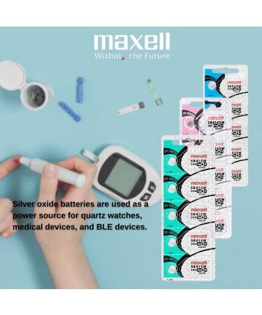 Maxell SR41SW 384 Button Cell Watch Battery - Pack of 5 | Long-Lasting & Reliable International Shipping - Buy Online on GoSupps.com