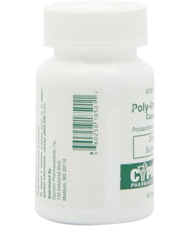 Dietary Supplement - Poly Iron Capsules 150 mg (100 caps per bottle) by Cypress Pharmaceutical #185-01 (1 Bottle of 100 Caps) - Buy Online on GoSupps.com