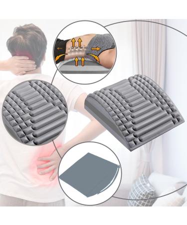 Buy Homefantasy 2-in-1 Chiropractic Pillow | Lumbar & Neck Support for Scoliosis & Herniated Disks - Relief & Comfort - Buy Online on GoSupps.com