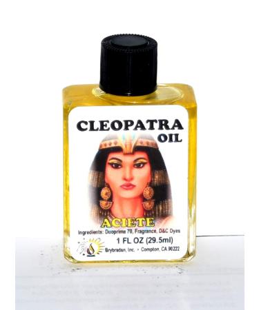 1 Piece BRYBRADAN Cleopatra Spiritual Oil Cleopatra ACEITE ESPIRITUAL -1/2 FL OZ 14.7ML