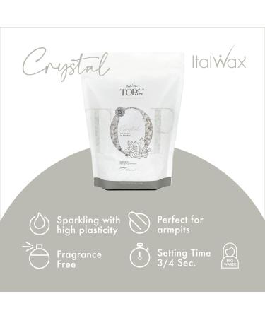 Italwax Top Line Crystal - 750g - Cire pelable pour l' pilation sans bandes - Formule sans colophane id ale pour les peaux sensibles - Recommand pour la zone bikini et les aisselles - Sans parfum - Buy Online on GoSupps.com