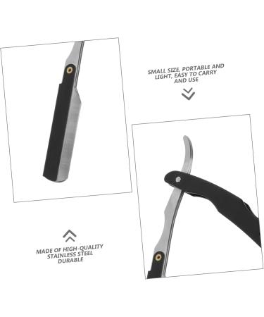 Buy Minkissy 2-Pack Men's Manual Razor - Stainless Steel Hairdresser & Beard Trimmer for Precise Grooming - Buy Online on GoSupps.com