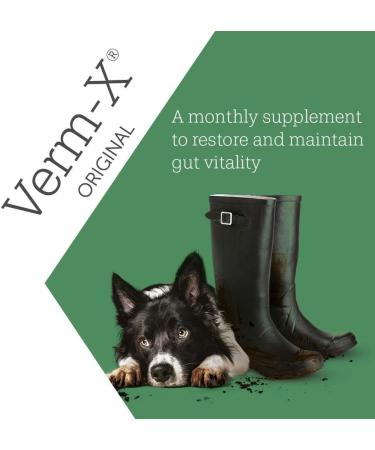 Verm-X Liquid for Dogs - 1 Liter & 500ml | Natural Wormer for Dogs | International Shipping Available - Buy Online on GoSupps.com