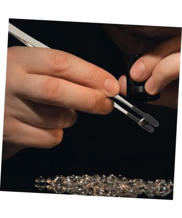 WOONEKY 2ST Stamp Clip Hobby Tweezers - Martensitic Stainless Steel Jewelry Tool for Precision Tweezing Coin & Soldering Use - Buy Online on GoSupps.com