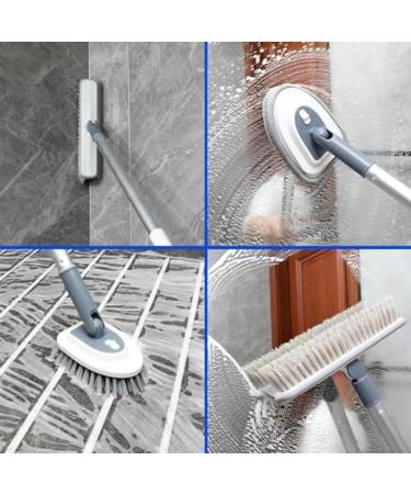 ciyeu 1Set Shower Scrubber Cleaning Brush Tile Cleaners Brush Tub&Tile Stiff Bristle Scrubber Brush Fit for Bathroom Toilet Wall Glass Tub Tile Sink A - Buy Online on GoSupps.com