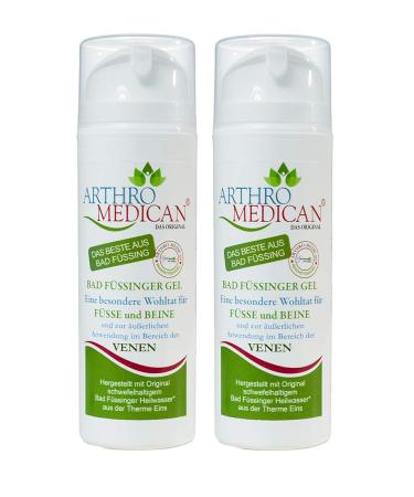 2x Arthro Medican Bad F ssinger Gel - A special treat for feet and legs 150 ml Bad F ssing - Buy Online on GoSupps.com