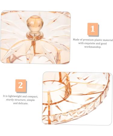 ABOOFAN Food Style Compartments Jewlery Snack Case Container Candy Cover Dried Dish Peanut Design Nut - Buy Online on GoSupps.com