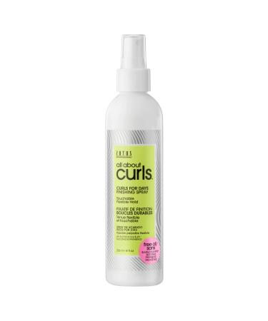 All About Curls Curls For Days Finishing Spray | Touchable Flexible Hold | De-Frizz | Locks Out Humidity | All Curly Hair Types