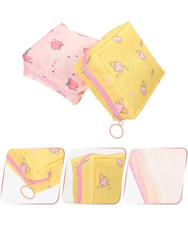 Artibetter Tampon Storage Holder - 2 Pcs Period Pockets for School - Stylish Bags for Teen Girls & Women - Buy Online on GoSupps.com