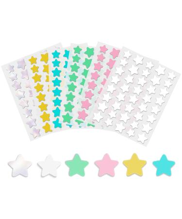 Star Pimple Patches - 240 Hydrocolloid Acne Dots with Tea Tree Oil | 3 Sizes & 6 Colors for Blemish Relief - Buy Online on GoSupps.com