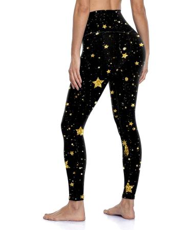 Vickyleb Women's Flare Yoga Pants - Black | Workout Leggings for Athletic Fitness - Buy Online on GoSupps.com