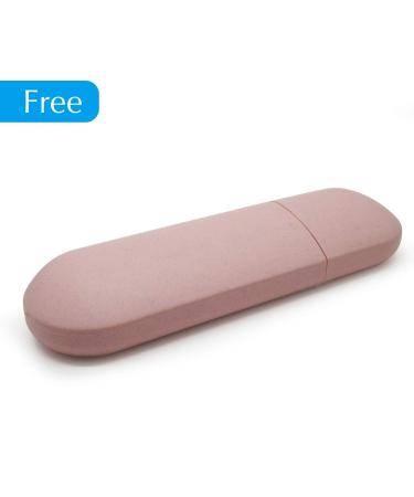 Denture Brush & Tongue Cleaner Set - Uproll False Teeth Cleaning Kit in Amethyst - Buy Online on GoSupps.com