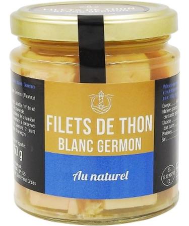 Lot of 6x Albacore tuna fillets in brine - 250g jar - Buy Online on GoSupps.com